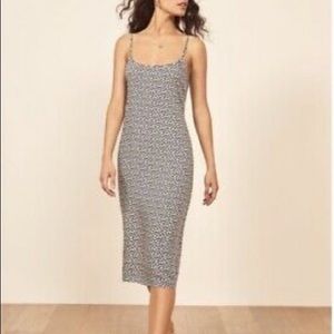 Reformation Jeans floral midi dress